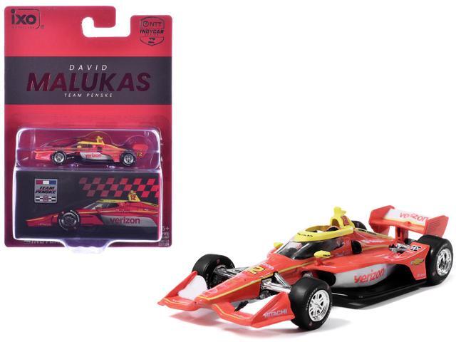Dallara IndyCar #12 David Malukas 'Verizon' Team Penske 'NTT IndyCar Series' (2026) 1/64 Diecast Model by IXO Models