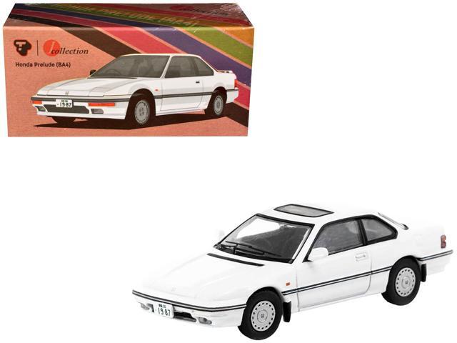 Honda Prelude (BA4) RHD (Right Hand Drive) White 'J Collection' Series 1/64 Diecast Model by Tarmac Works