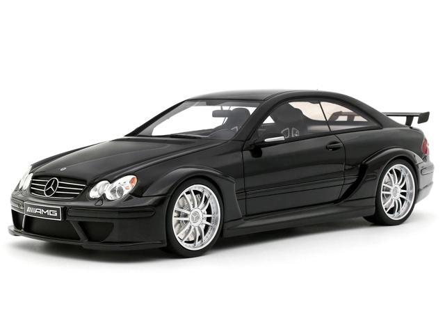 2004 Mercedes-Benz C209 CLK DTM AMG Coupe Obsidian Black Metallic Limited Edition 1/18 Model Car by Otto Mobile