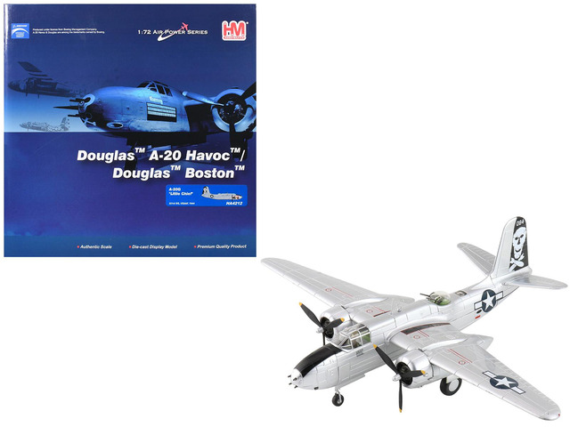 Douglas A-20G Havoc Aircraft 'Little Chief' (1944) US Army Air Forces 'Air Power Series' 1/72 Diecast Model by Hobby Master