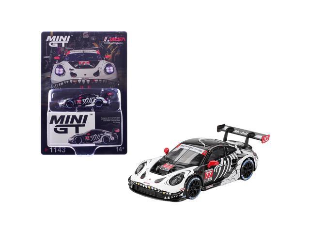 Porsche 911 GT3 R #77 AO Racing Skeleton Rexy GTD Pro IMSA Petit Le Mans (2025) Limited Ed 1/64 Diecast Model Car by Mini GT Porsche 911 GT3 R #77 AO Racing Skeleton Rexy GTD Pro IMSA Petit Le Mans (2025) Limited Ed 1/64 Diecast Model Car by Mini GT