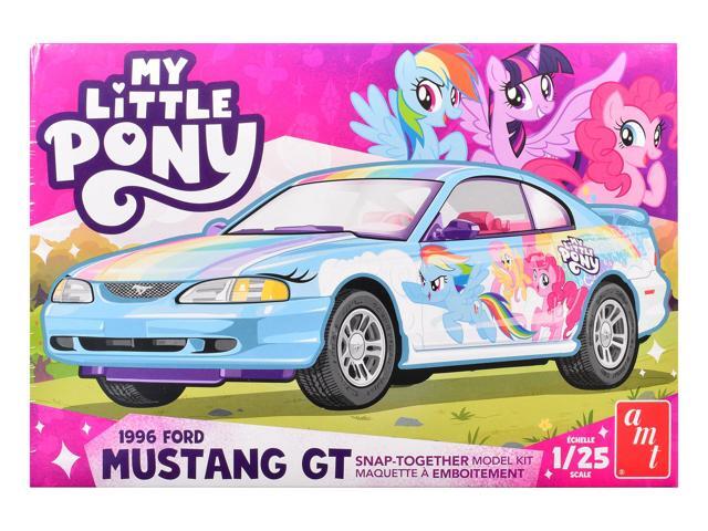 AMT My Little Pony 1/25 Scale 1996 Ford Mustang GT Snap Plastic Model Kit Skill Level 2