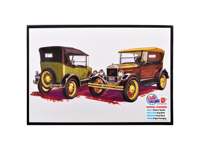 AMT 1/25 Scale 1927 Ford Model T Touring 2-in-1 Plastic Model Kit Skill Level 2