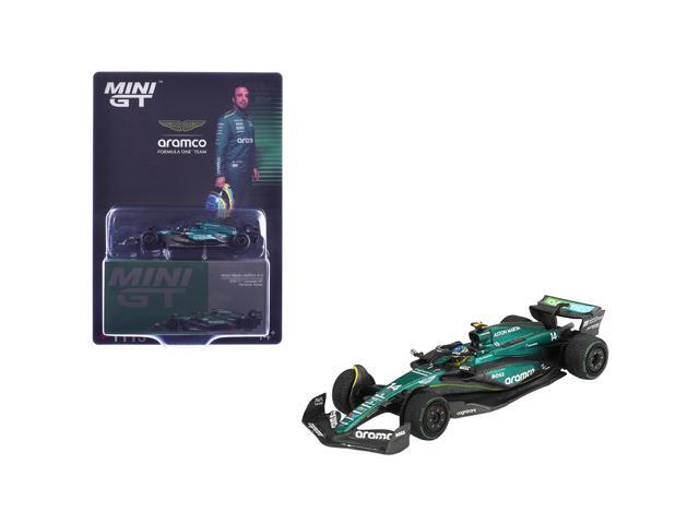 Aston Martin AMR24 #14 Fernando Alonso Formula One F1 'Canadian GP' (2024) Limited Edition 1/64 Diecast Model Car by Mini GT