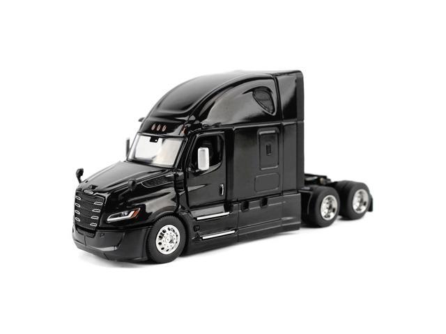 2025 Freightliner Cascadia Gen-5 Sleeper Cab Truck Tractor Night-Shift Black 1/64 Die Cast Model by Diecast Masters