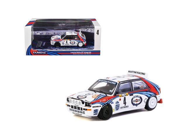 Lancia Delta HF Integrale #4 'Martini Racing' Winner 'Monte Carlo Rally' (1992) 'Hobby64' 1/64 Diecast Model Car by Tarmac Works