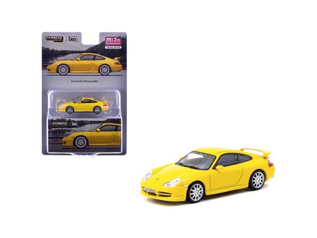 Porsche 911 GT3 (996) Yellow 'Global64' Series 1/64 Diecast Model Car by Tarmac Works