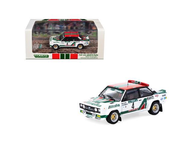 FIAT 131 ABARTH Rally #4 Winner 'Rallye de Portugal - Vinho do Porto' (1978) 'Hobby64' 1/64 Diecast Model Car by Tarmac Works