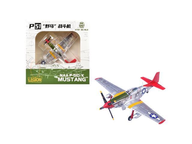 North American P-51D Mustang Aircraft 'Fifteenth Air Force, Italy' 1944 US Army Air Forces 1/72 Diecast Model Airplane by Legion