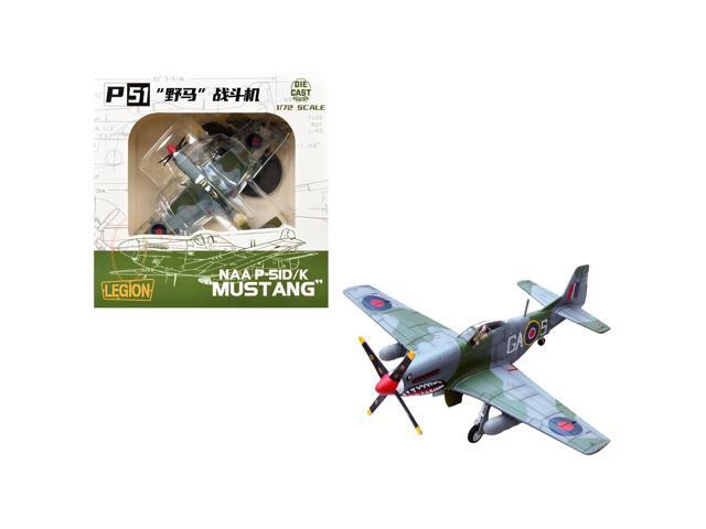 North American Mustang Mk. IV Aircraft Royal Air Force 1/72 Diecast Model Airplane by Legion