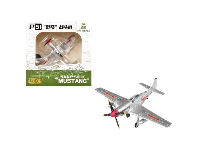 North American P-51D Mustang Aircraft People's Liberation Army Air Force 1/72 Diecast Model Airplane by Legion