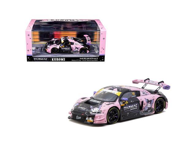 Audi R8 LMS GT3 evo II #10 'Macau GT Cup - FIA GT World Cup' (2024) with A4 Poster 1/43 Diecast Model Car by Tarmac Works