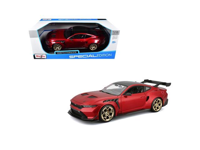 2025 Ford Mustang GTD Red Metallic with Black Top 'Special Edition' Series 1/18 Diecast Model Car by Maisto