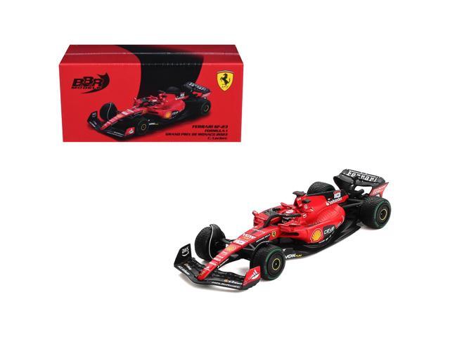 Ferrari SF-23 #16 Charles Leclerc Formula One F1 'Monaco GP' (2023) 1/64 Diecast Model Car by BBR Models