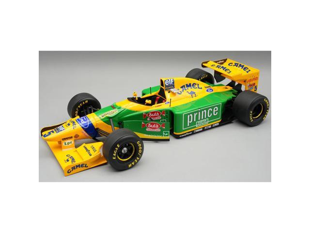 Benetton B193B #5 Michael Schumacher Formula One F1 'Hungarian GP' (1993) 'Mythos Series' with Case 1/18 Model Car by Tecnomodel