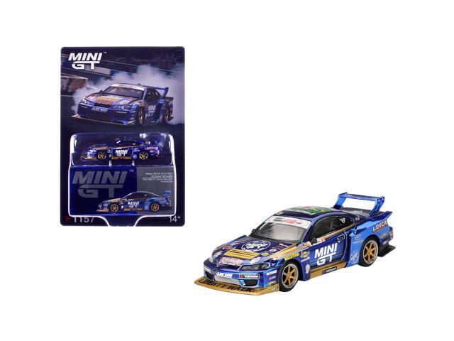 Nissan Silvia (S15) LB-Super Silhouette RHD #555 Yukio Fausto 'Formula Drift Japan' (2025) 1/64 Diecast Model Car by Mini GT