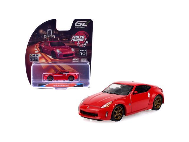 2019 Nissan 370Z Coupe Red 'Tokyo Torque' Series 10 1/64 Diecast Model Car by Greenlight