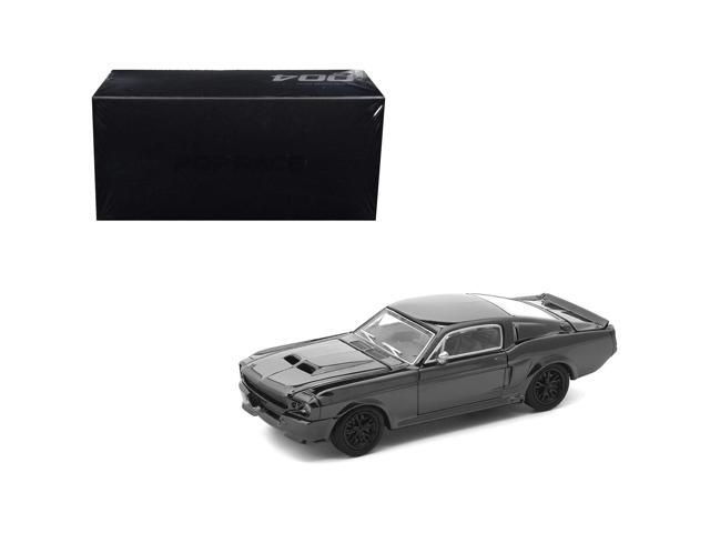 Shelby Mustang GT500 Dark Chrome 'The Dark Chrome Series' 1/64 Die Cast Model Car by Pop Race