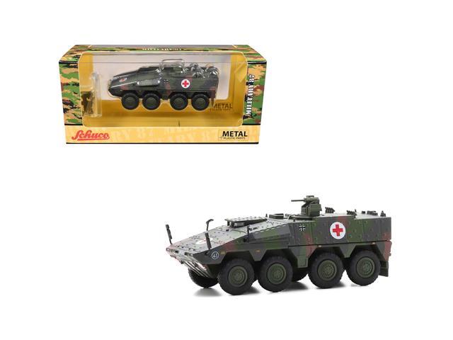 Tpz. Tank Boxer 'Medic Unit - German Army' Green Camouflage 1/87 (HO) Scale Diecast Model Car by Schuco