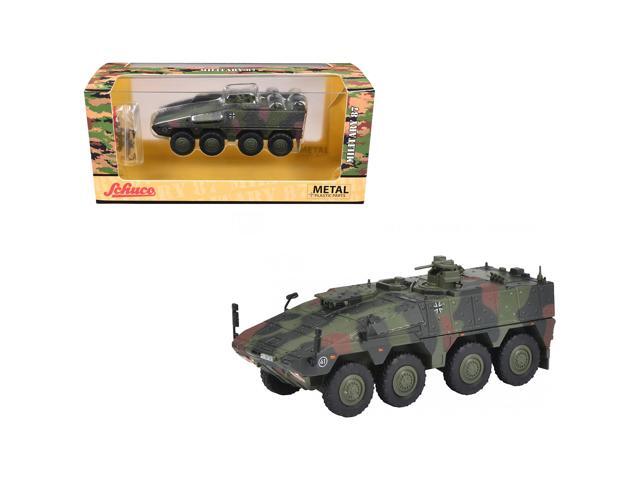 Tpz. Tank Boxer 'German Army' Green Camouflage 1/87 (HO) Scale Diecast Model Car by Schuco