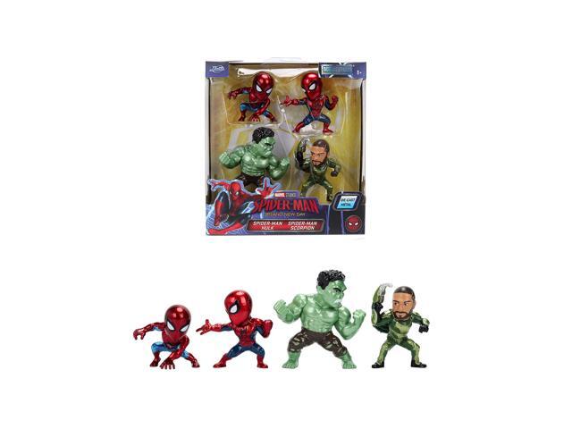 Set of 4 Diecast Figures 'Spider-Man: Brand New Day' (2026) Movie 'Metalfigs' Series Diecast models by Jada
