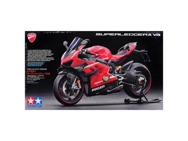 Model Kit Ducati Superleggera V4 Motorcycle 1/12 Scale Model by Tamiya