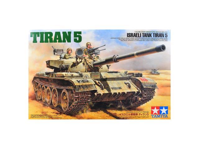 Model Kit Israeli Tiran 5 Tank 'Israeli Army' 1/35 Scale Model by Tamiya