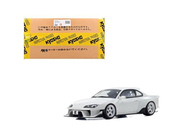 Nissan Silvia (S15) 'Khyzyl Saleem' White 1/18 Model Car by Kyosho