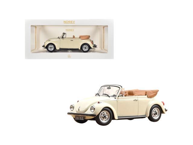 1972 Volkswagen 1303 Beetle Cabriolet Cream White 1/18 Diecast Model Car by Norev