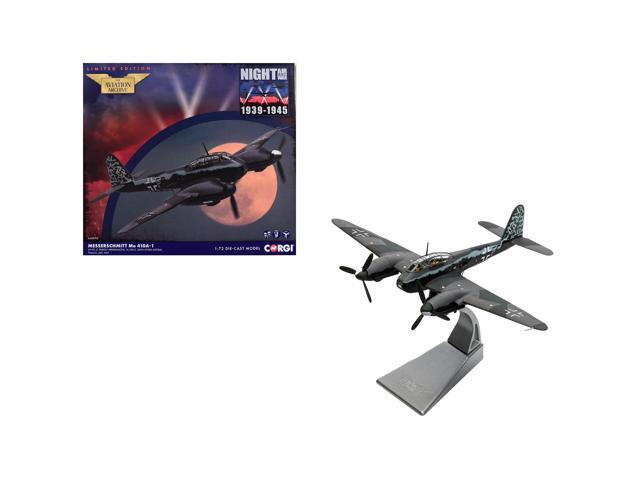 Messerschmitt Me 410A-1 Aircraft ' Laon-Athies Airfield, France' (1943) German Luftwaffe 1/72 Diecast Model Car by Corgi