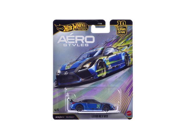 Lexus RC F GT3 #14 Blue Metallic 'Aero Styles' Series Diecast Model Car by Hot Wheels