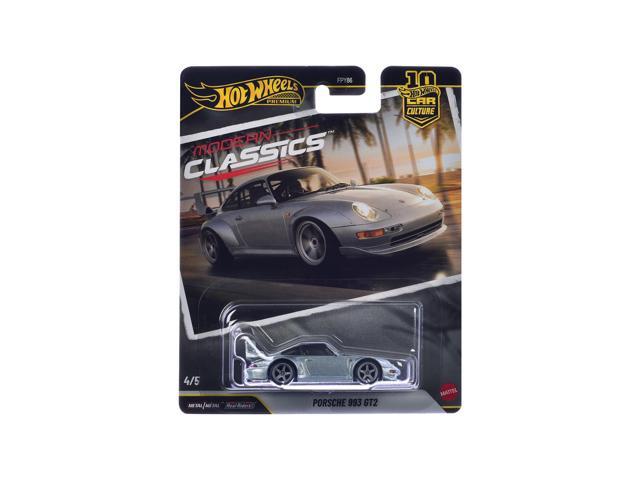 Porsche 993 GT2 Gray Metallic 'Modern Classics' Series Diecast Model Car by Hot Wheels