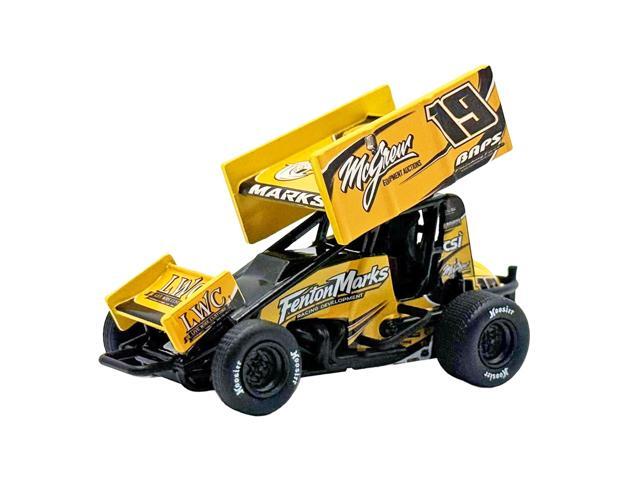Winged Sprint Car #19 Brent Marks 'Fenton Marks Racing' (2026) 1/50 Diecast Model Car by ACME