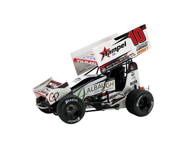 Winged Sprint Car #10 Ryan Timms 'Liebig Motorsports - Hampel Oil' (2026) 1/18 Diecast Model Car by ACME