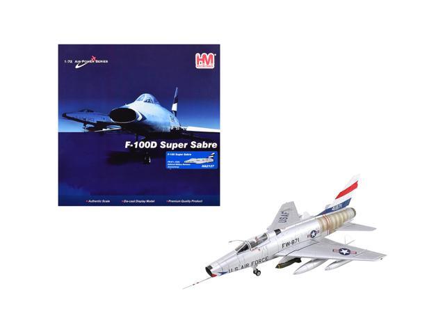 North American F-100 Super Sabre Fighter Aircraft 'National Military Museum' US Air Force 1/72 Die Cast Model by Hobby Master