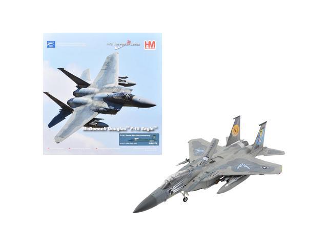 McDonnell Douglas F-15C Eagle Fighter Aircraft 'Florida ANG 75th' 2022 US Air Force 1/72 Diecast Model by Hobby Master