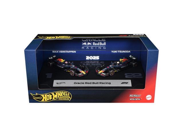 'Oracle Red Bull Racing' Formula One F1 World Championship (2025) 2 Piece Set Diecast Model Cars by Hot Wheels