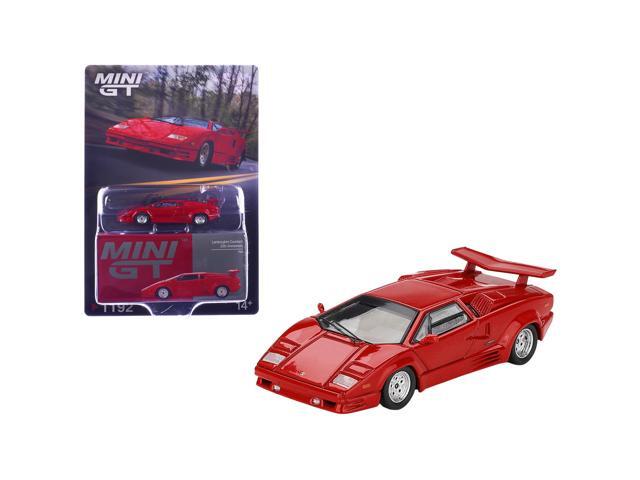 Lamborghini Countach '25th Anniversary' Red Limited Edition 1/64 Diecast Model Car by Mini GT