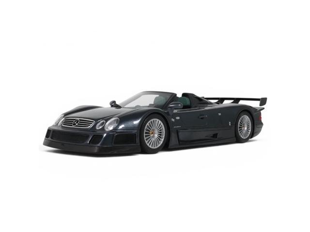 1999 Mercedes-Benz AMG CLK-GTR Roadster Gray Metallic 1/18 Model Car by GT Spirit