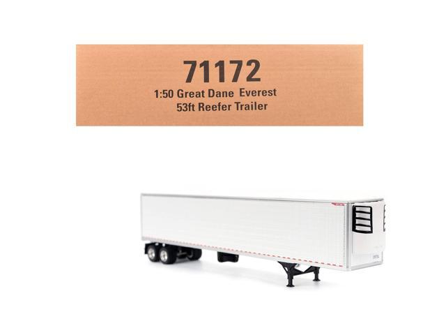 Great Dane Everest 53ft Refrigerated Trailer White 'Transport Series' 1/50 Diecast Model by Diecast Masters
