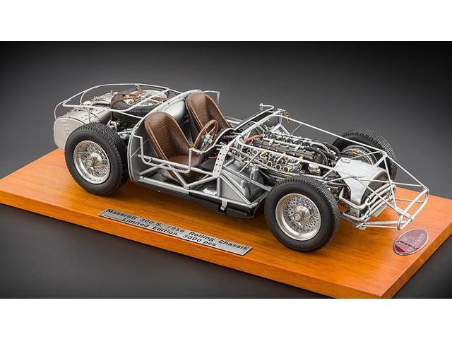 1956 Maserati 300S Rolling Chassis 1/18 Diecast Model by CMC