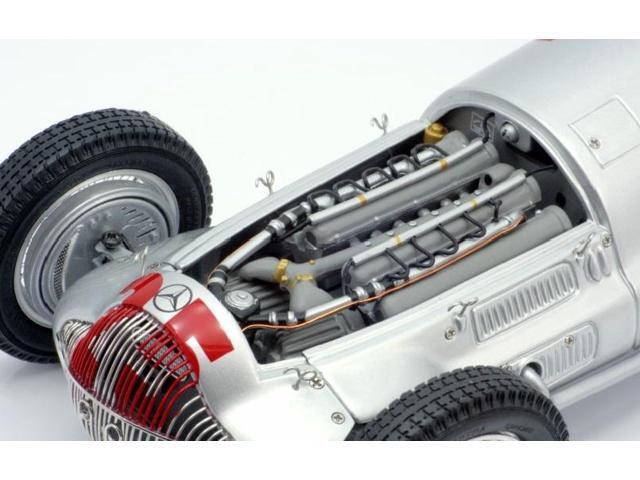 1938 Mercedes W154 T Car Richard Seaman GP France 1/18 Diecast Model Car by CMC