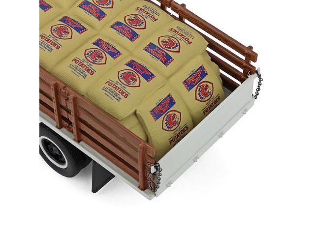 1952 GMC COE Stake Truck with Sack Load K & B Potato Farms Inc. 1/34 Diecast Model by First Gear