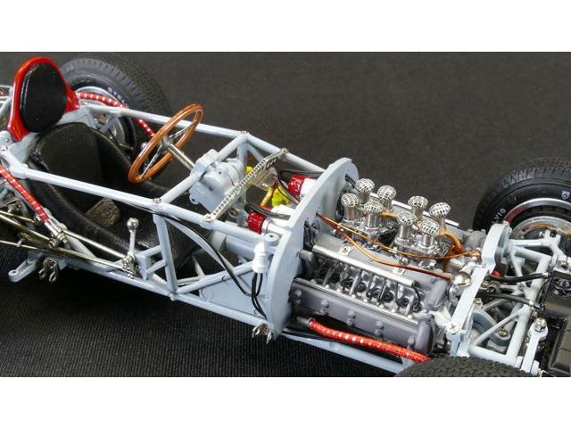 1954-1955 Lancia D50 1955 Monaco GP #30 Eugenio Castellotti Ltd Ed 1500 pieces Worldwide 1/18 Diecast Model Car by CMC