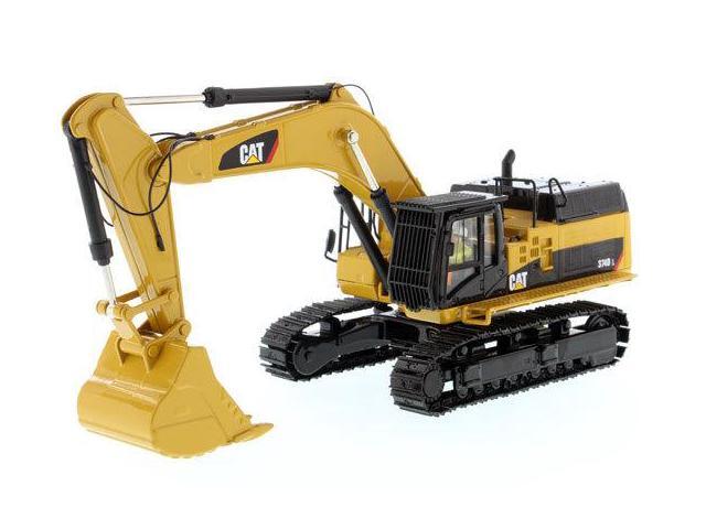 CAT Caterpillar 374D L Hydraulic Excavator with Operator 'High Line' Series 1/50 Diecast Model by Diecast Masters