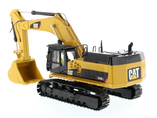 CAT Caterpillar 374D L Hydraulic Excavator with Operator 'High Line' Series 1/50 Diecast Model by Diecast Masters