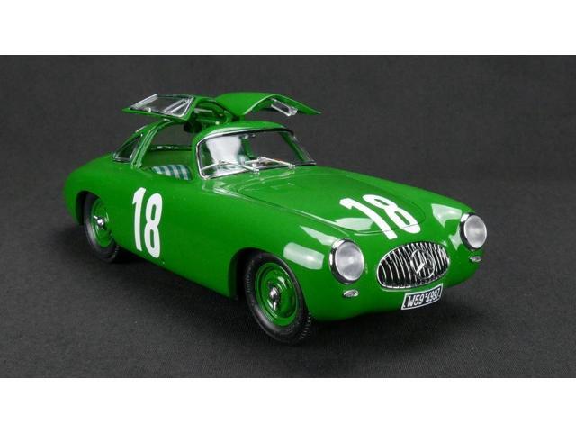 1952 Mercedes 300 SL Great Price of Bern GP #18 Karl Kling Limited Edition to 1500pcs 1/18 Diecast Model Car by CMC