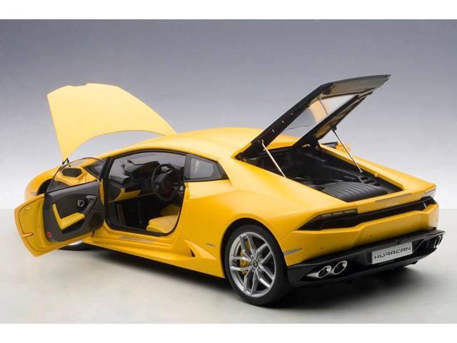 Lamborghini Huracan LP610-4 Giallo Horus/Matt Yellow 1/12 Model Car by Autoart