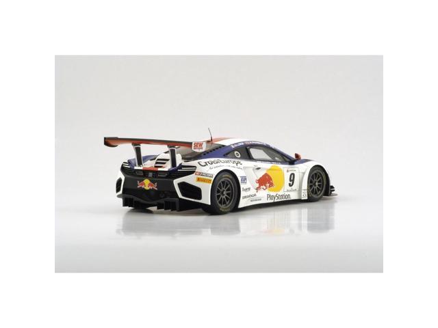 McLaren MP4 #9 12c Gt Red Bull Tour 2013 Winner S. Loeb/A. Parente Ltd 500 1/18 Model Car by Spark