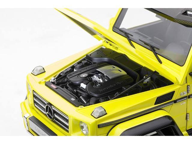 Mercedes Benz G500 4X4 2 Electric Beam/ Yellow 1/18 Model Car by Autoart